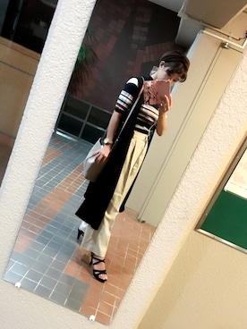 「オリエンタルトラフィック」｜「アイテム（その他アウター）」を使った、ponmakoさん（レディース・160cm）の夏コーディネート