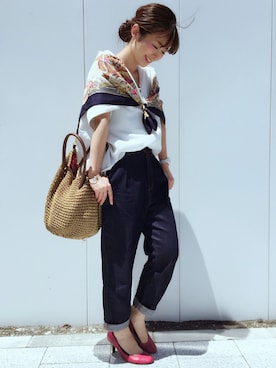 moccoさん（レディース・156cm）の春コーディネート