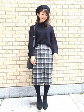 moccoさん(レディース・156cm)の冬コーディネート