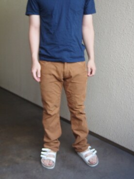 木下拓也さん（メンズ・159cm）の夏コーディネート