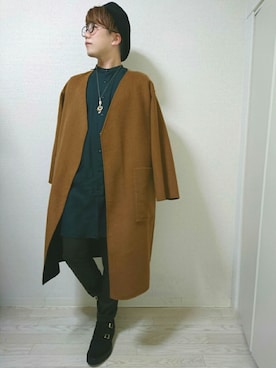 「SHAREEF（シャリーフ）のアイテム（レッグウェア）」を使った、stickさん（メンズ・170cm）の秋コーディネート