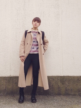 「Manhattan Portage」｜七瀬みなみさん（レディース・168cm）の秋コーディネート