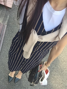 「Milly（ミリー）のアイテム（バッグ）」を使った、 ❤︎ marizoo☺︎ ❤︎さん（レディース・161cm）の秋コーディネート