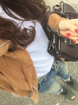 「Milly（ミリー）のアイテム（バッグ）」を使った、 ❤︎ marizoo☺︎ ❤︎さん（レディース・161cm）の秋コーディネート