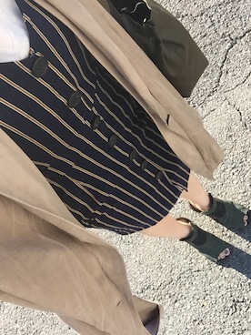 「BAD（バッド）のアイテム（ワンピース/ドレス）」を使った、 ❤︎ marizoo☺︎ ❤︎さん（レディース・161cm）の秋コーディネート