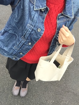「ひざ丈スカート」｜ ❤︎ marizoo☺︎ ❤︎さん（レディース・161cm・20代）の秋コーディネート