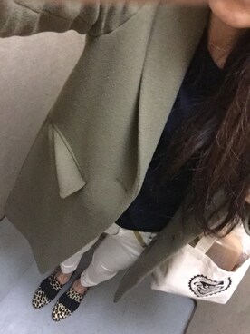 「MID by MIDWEST（ミッド バイ ミッドウエスト）のアイテム」を使った、 ❤︎ marizoo☺︎ ❤︎さん（レディース・161cm）の冬コーディネート