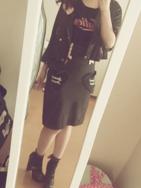 「Katie（ケイティ）のアイテム（シューズ）」を使った、S.さん（レディース・161cm）の冬コーディネート