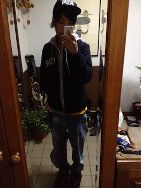 hiroさん（メンズ・170cm）の冬コーディネート