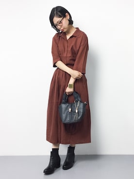 ambiさん（レディース・160cm）の夏コーディネート