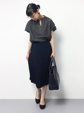 「BATHCRAFT（バスクラフト）のアイテム」を使った、ambiさん（レディース・160cm）の夏コーディネート