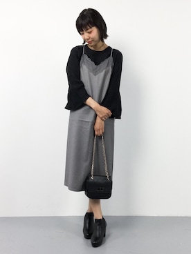 「Chico（チコ）のアイテム（チュニック）」を使った、ambiさん（レディース・160cm）の夏コーディネート