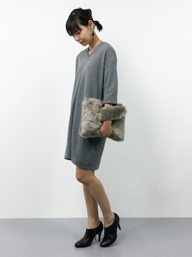 「SEVENDAYS=SUNDAY（セブンデイズサンデイ）のアイテム（チュニック）」を使った、ambiさん（レディース・160cm）の夏コーディネート