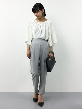 「A part by（アパートバイ）のアイテム（オールインワン・サロペット）」を使った、ambiさん（レディース・160cm）の秋コーディネート