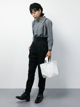 「20/80（テゥエンティーエイティー）のアイテム」を使った、ambiさん（レディース・160cm）の秋コーディネート