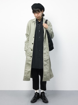 「unrelaxing（アンリラクシング）のアイテム」を使った、ambiさん（レディース・160cm）の秋コーディネート