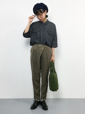 ambiさん（レディース・160cm）の秋コーディネート