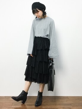 ambiさん（レディース・160cm）の秋コーディネート