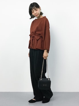 ambiさん（レディース・160cm）の秋コーディネート