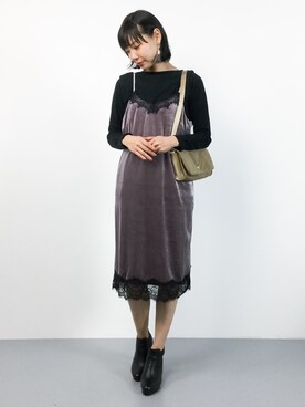 ambiさん（レディース・160cm）の秋コーディネート