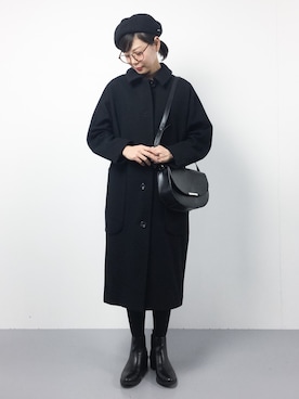「yuni（ユニ　）のアイテム（その他アウター）」を使った、ambiさん（レディース・160cm）の秋コーディネート
