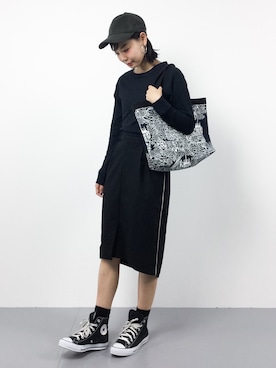 「DRWCYS（ドロシーズ）のアイテム（スウェット）」を使った、ambiさん（レディース・160cm）の秋コーディネート