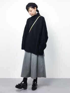 「DETAILS（ディテールズ）のアイテム」を使った、ambiさん（レディース・160cm）の秋コーディネート