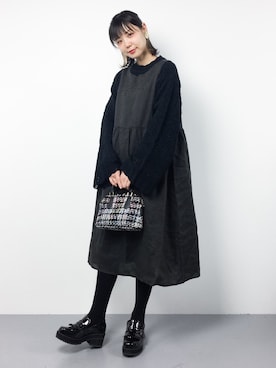 「TSUHARU by Samansa Mos2（ツハルバイサマンサモスモス）のアイテム」を使った、ambiさん（レディース・160cm）の秋コーディネート