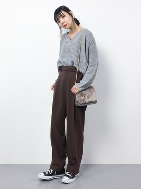 ambiさん（レディース・160cm）の秋コーディネート