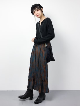 ambiさん（レディース・160cm）の秋コーディネート