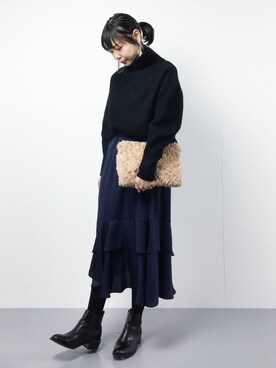 ambiさん（レディース・160cm）の秋コーディネート