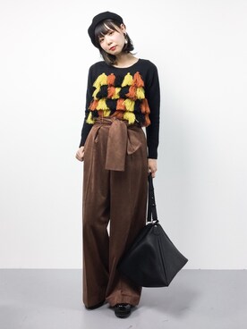 ambiさん(レディース・160cm)の秋コーディネート