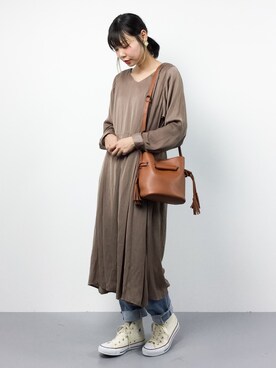 ambiさん（レディース・160cm）の冬コーディネート