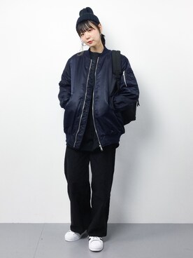 「AVAN LILY（アヴァンリリィ）のアイテム（ジャケット/アウター）」を使った、ambiさん（レディース・160cm）の冬コーディネート