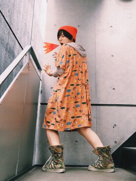 光永さん（レディース・159cm）の春コーディネート