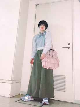 光永さん（レディース・159cm）の秋コーディネート