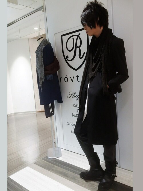 ロフトスキー池袋店店長の矢作さんのストール ショールを使ったコーディネート Zozotown