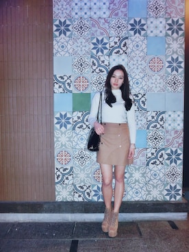 「jeffreycampbell」｜Antheさん（レディース・162cm）の冬コーディネート