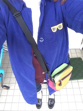「タッセルローファー」｜「アイテム（トレンチコート）」を使った、Mikuさん（レディース・155cm）の冬コーディネート