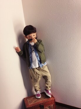 coha-chan2さん（キッズ・100cm）の秋コーディネート