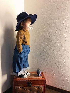 coha-chan2さん（キッズ・80cm）の秋コーディネート