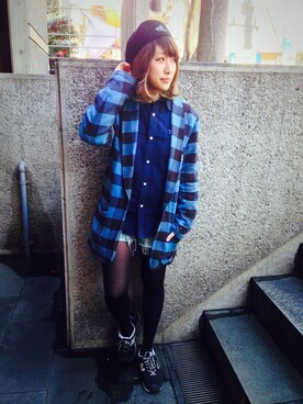 「DOARAT（ドゥアラット）のアイテム（テーラードジャケット）」を使った、あじゅさん（レディース・163cm）の冬コーディネート