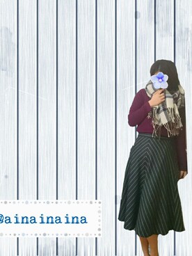 Aさん（レディース・152cm）の冬コーディネート