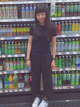 「MINIMUM（ミニマム）のアイテム（トップス）」を使った、WEZさん（レディース・167cm）の春コーディネート