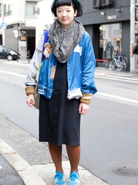 石井奈摘さんのコーディネート