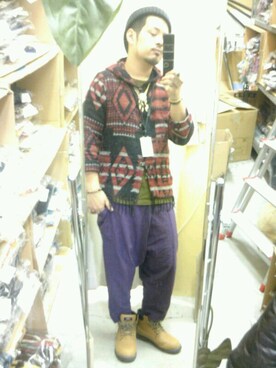 クマ髭さんのコーディネート