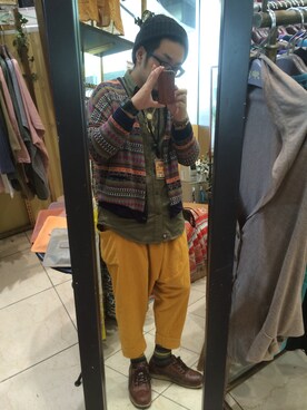 クマ髭さんのコーディネート