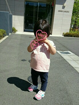 sakura-iroさん（キッズ・80cm）の春コーディネート