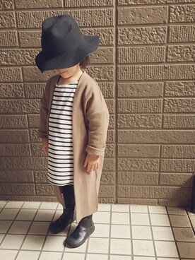 「冬服」｜Leeさん（キッズ・100cm）の冬コーディネート