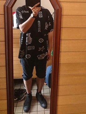 「CABANE de ZUCCa（カバンドズッカ）のアイテム（スニーカー）」を使った、crossfireさん（メンズ・172cm）の秋コーディネート